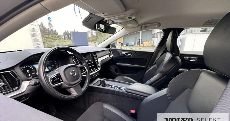 Volvo V60 cena 129900 przebieg: 116160, rok produkcji 2021 z Warszawa małe 352